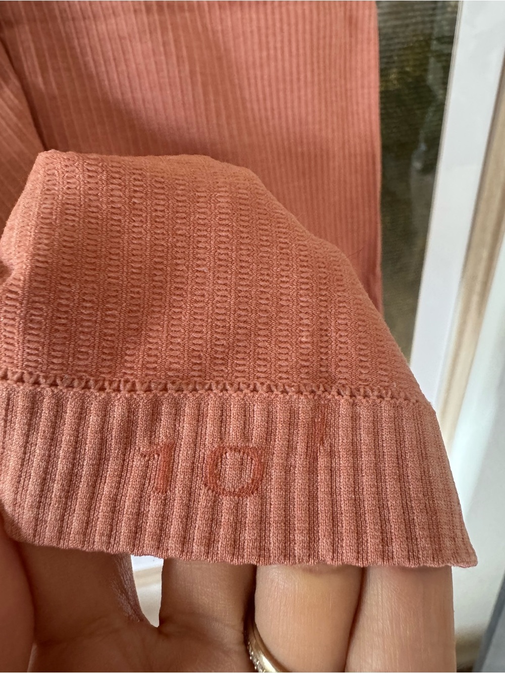 lululemon athletica Ribbed Racerback Tank - Rust - Picture 4 of 6